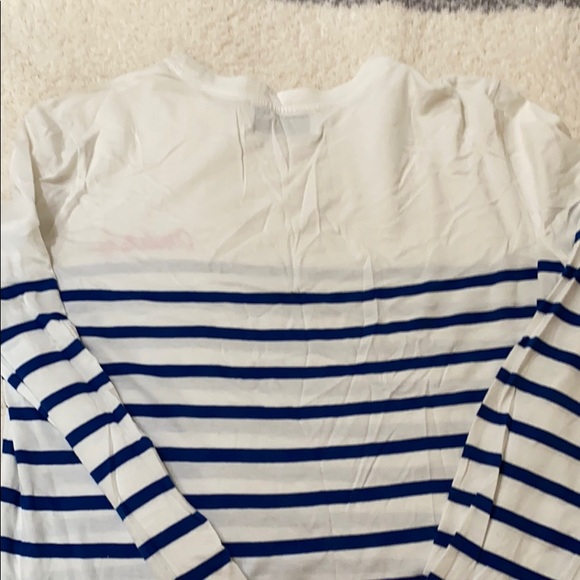 La Ligne Embroidered Long Sleevw Cotton Tee - Picture 5 of 5